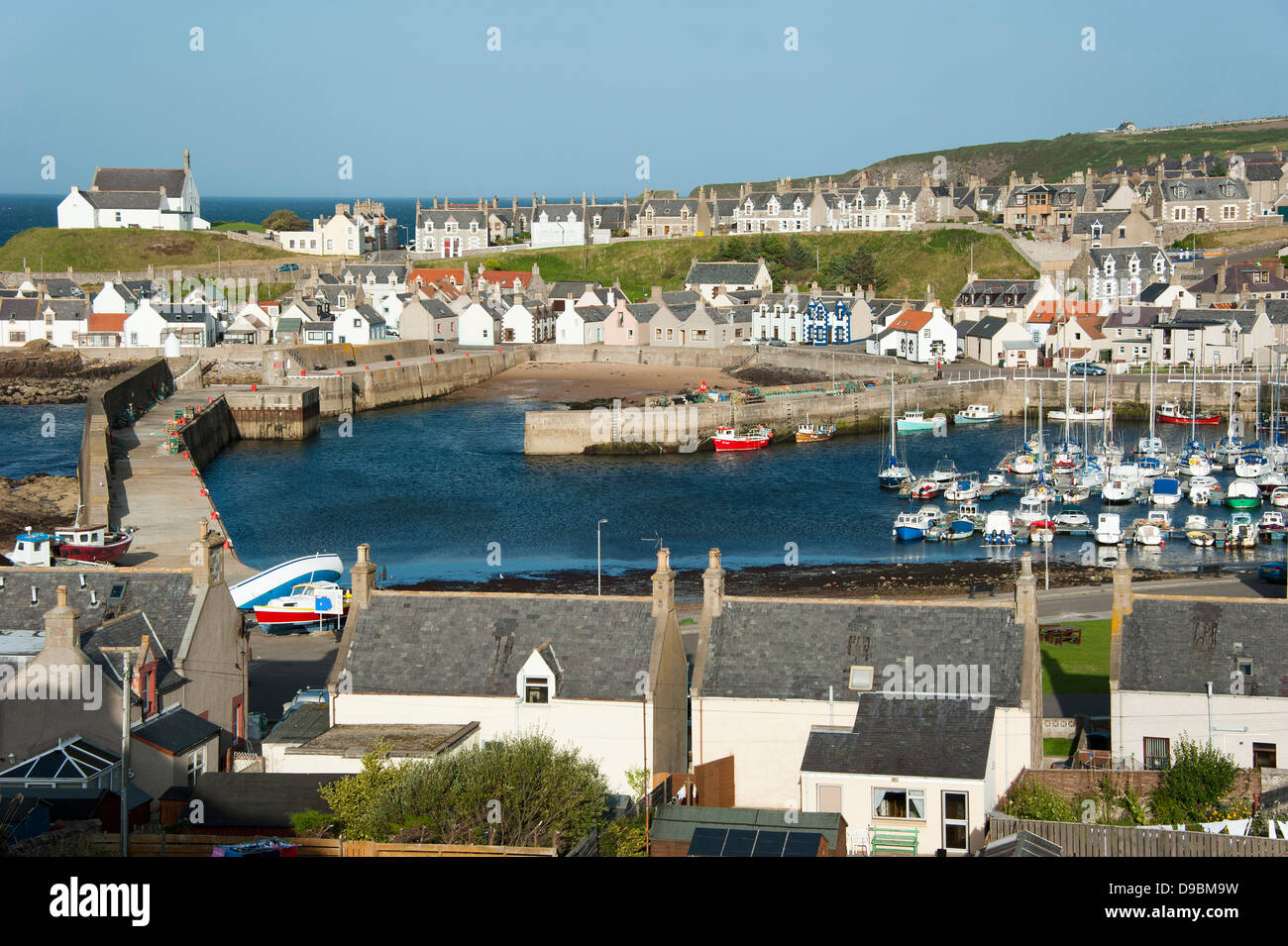 Findochty, Moray, Scotland, Great Britain, Europe , Findochty, Moray, Schottland, Grossbritannien, Europa Stock Photo