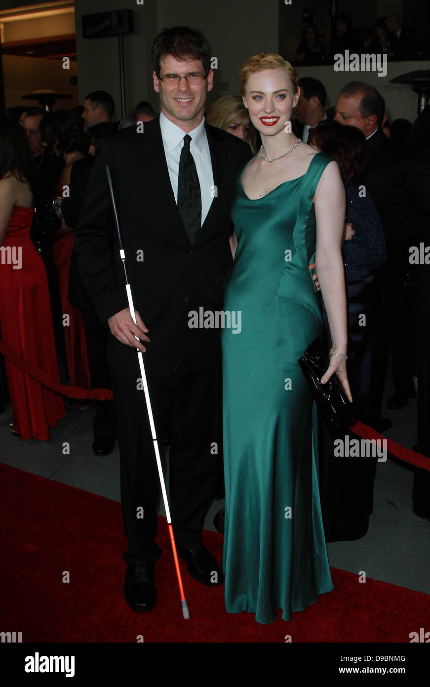 Deborah Ann Woll and E.J. Scott 64th Annual Directors Guild of America Awards held at The Grand Ballroom - Arrivals Los Angeles, California - 28.01.12 Stock Photo