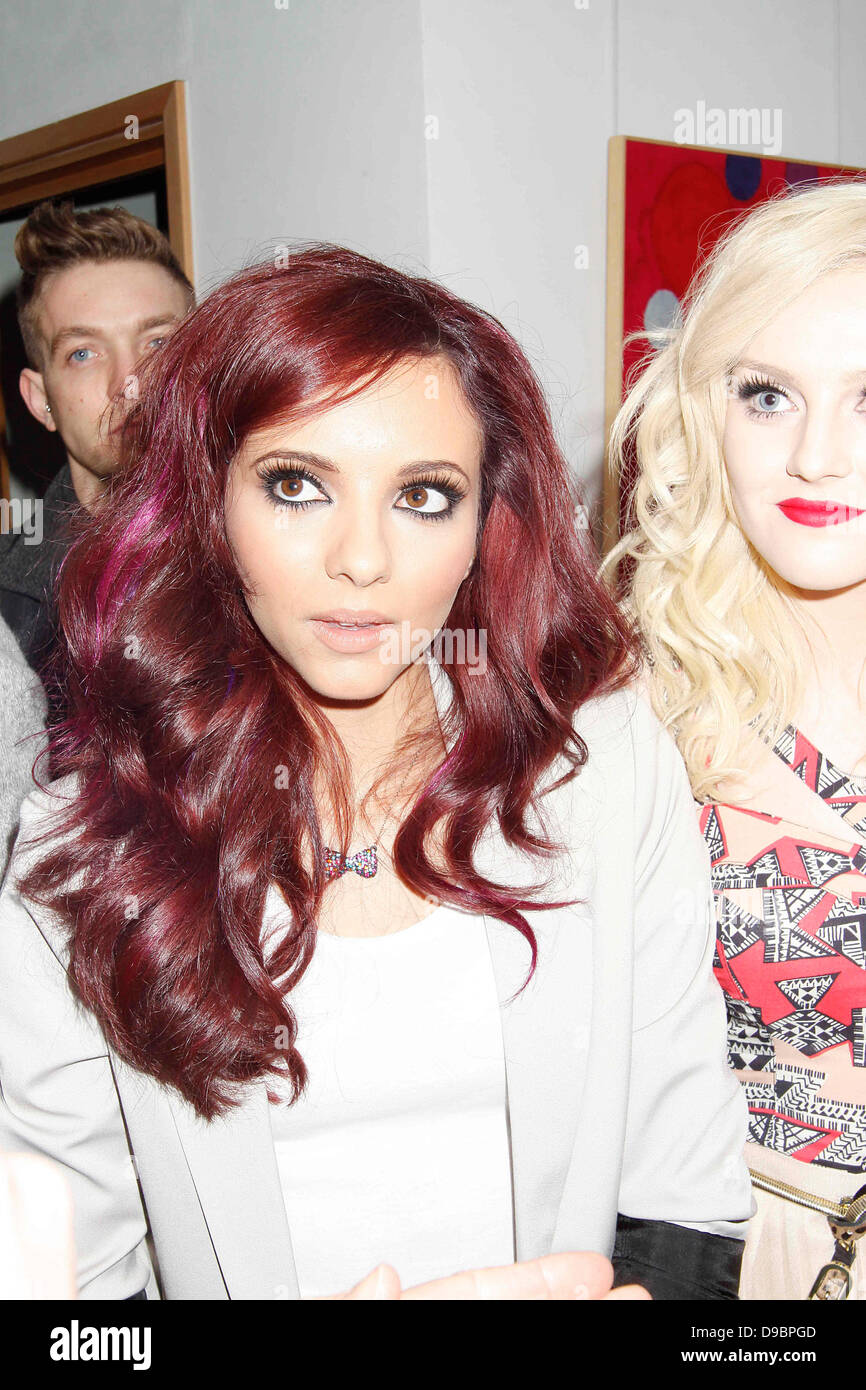 Jesy Nelson, Perrie Edwards, Leigh-Ann Pinnock and Jade Thirlwall of Little Mix    Raymond Weil Pre-Brits Awards Dinner    Labrinth hosts strictly invitation only dinner sponsored by the official watch of next month's Brit Awards.  Mosaica Restaurant, The Chocolate Factory  London, England - 26.01.12        +++++  NO UK  PAPERS  +++++++ ***Not Available for Publication in the Daily Stock Photo