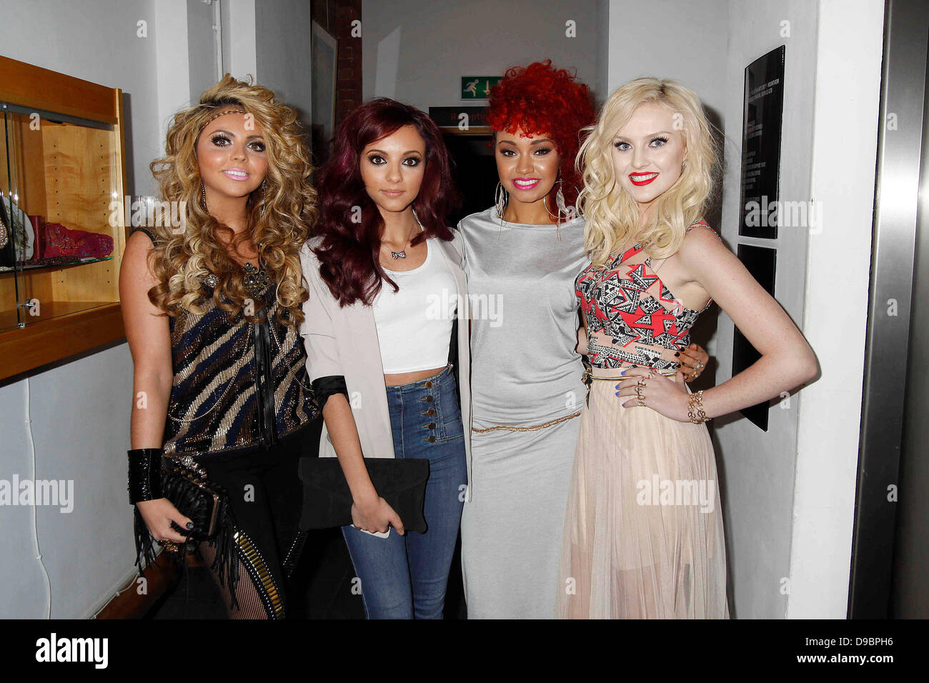 Jesy Nelson, Jade Thirlwall, Leigh-Ann Pinnock, Perrie Edwards of Little Mix    Raymond Weil Pre-Brits Awards Dinner    Labrinth hosts strictly invitation only dinner sponsored by the official watch of next month's Brit Awards.  Mosaica Restaurant, The Chocolate Factory  London, England - 26.01.12        +++++  NO UK  PAPERS  +++++++ ***Not Available for Publication in the Daily Ex Stock Photo