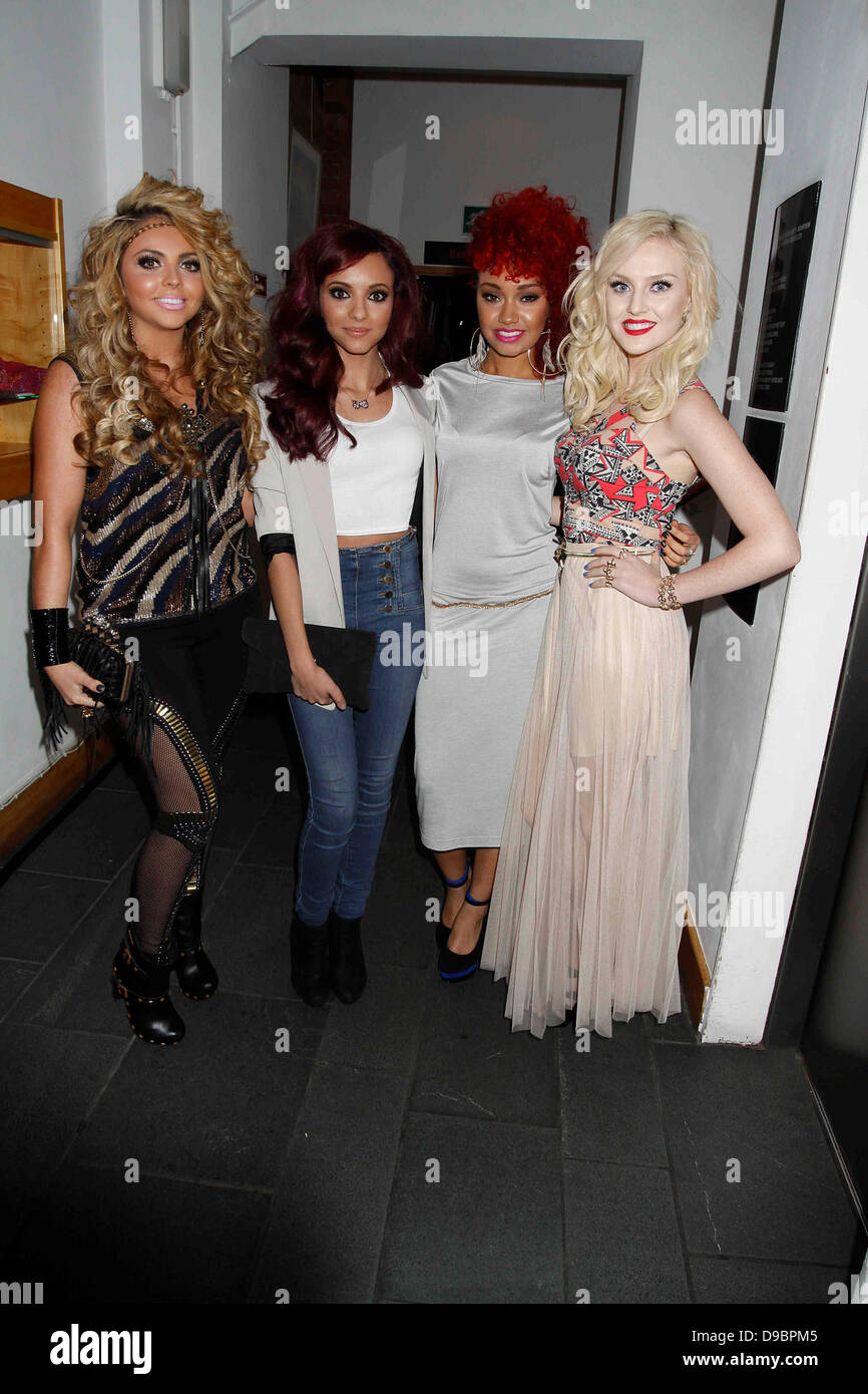 Jesy Nelson, Jade Thirlwall, Leigh-Ann Pinnock, Perrie Edwards of Little Mix    Raymond Weil Pre-Brits Awards Dinner    Labrinth hosts strictly invitation only dinner sponsored by the official watch of next month's Brit Awards.  Mosaica Restaurant, The Chocolate Factory  London, England - 26.01.12        +++++  NO UK  PAPERS  +++++++ ***Not Available for Publication in the Daily Ex Stock Photo