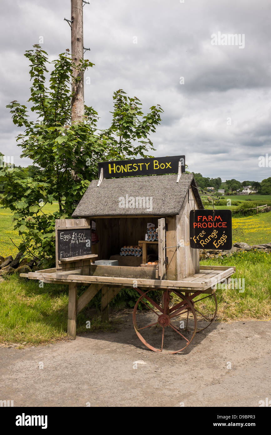 Honesty Box Stock Photo