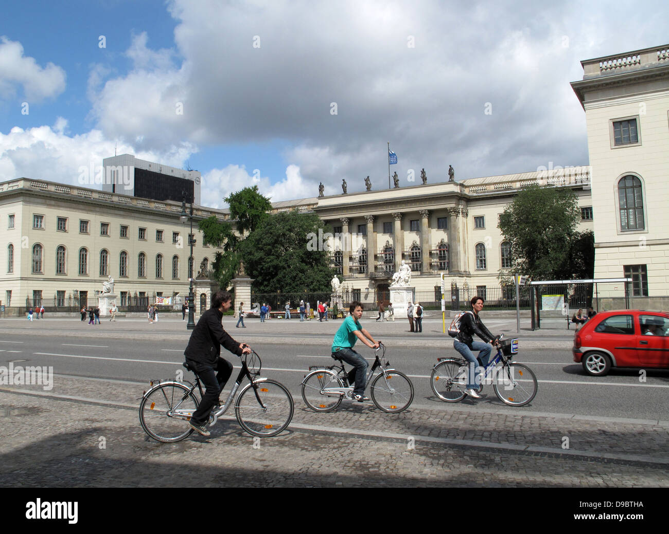 Cycling in berlin city hi-res stock photography and images - Alamy