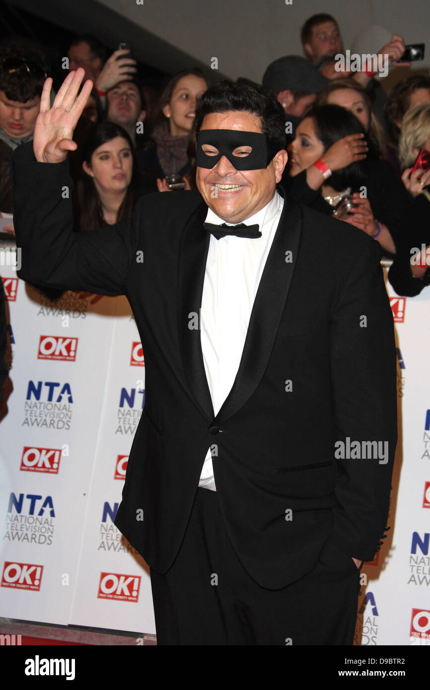 Dom Joly The National Television Awards 2012 (NTA's) - Arrivals London, England - 25.01.12 Stock Photo