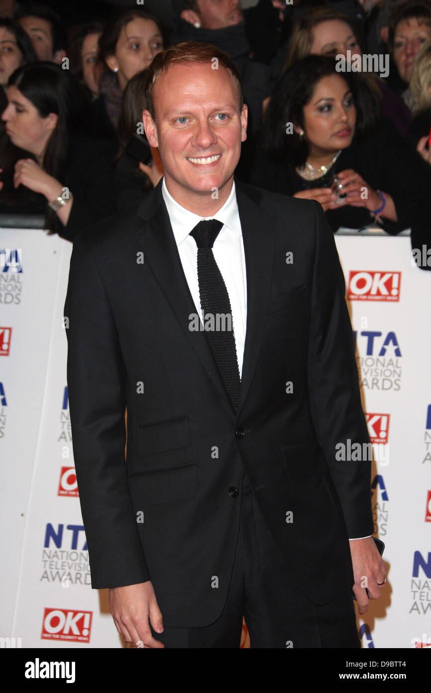 Antony Cotton The National Television Awards 2012 (NTA's) Arrivals