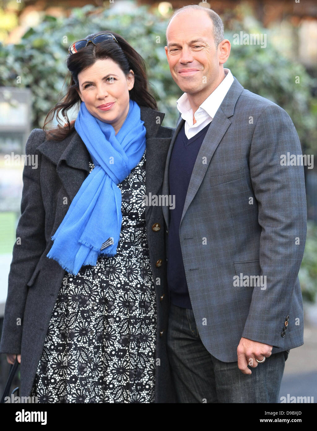 Kirstie Allsopp And Phil Spencer Outside The ITV Studios London 