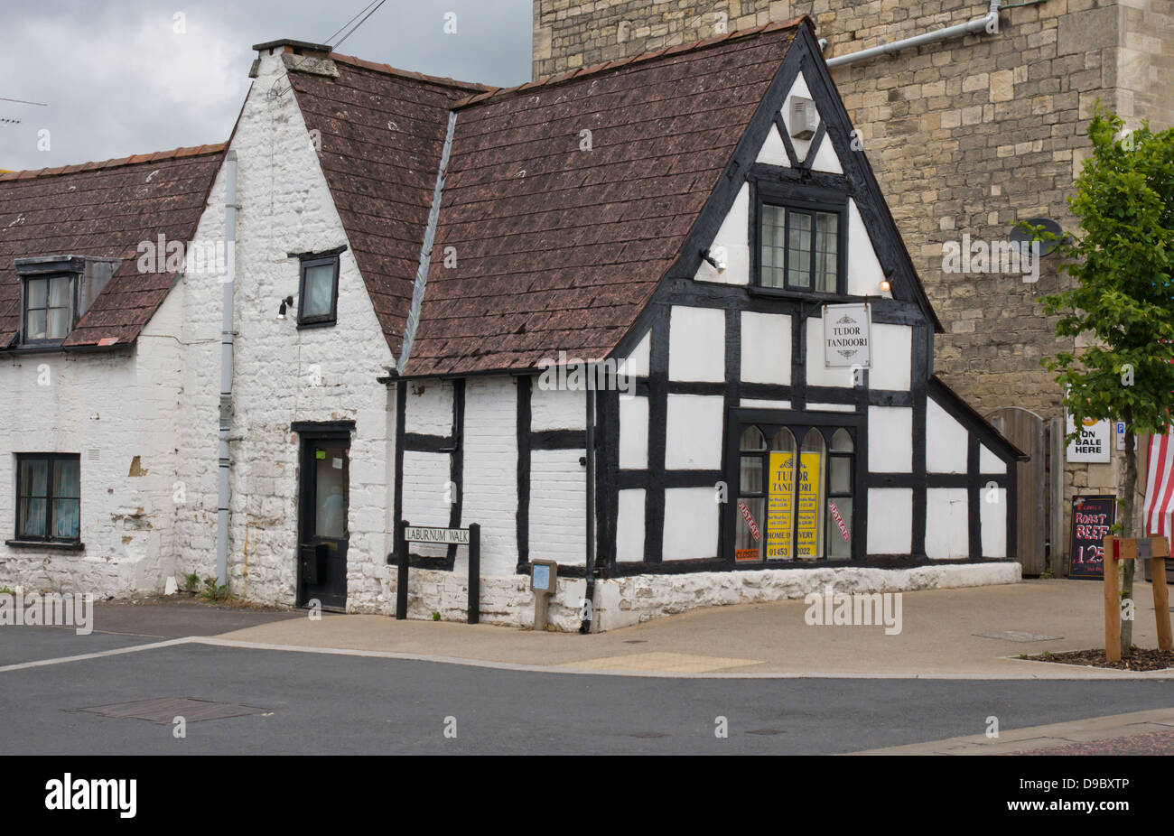Stonehouse a district of Stroud Gloucestershire England UK Tudor Tandoori Indian Restaurant