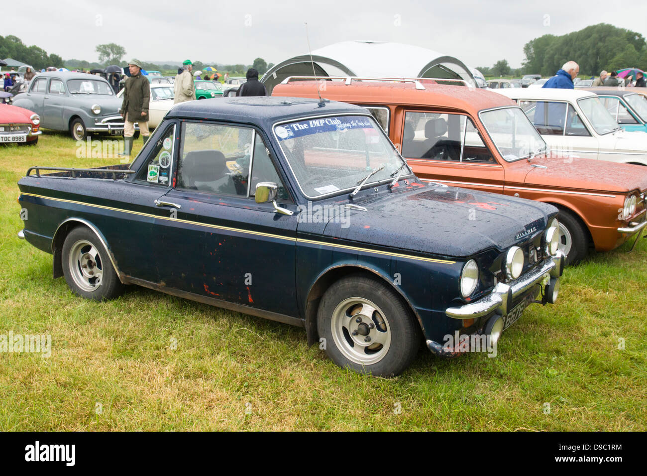 The 2013 Classic Car and Motorbike show Berkeley Castle Gloucestershire. Hillman Imp Pick Up