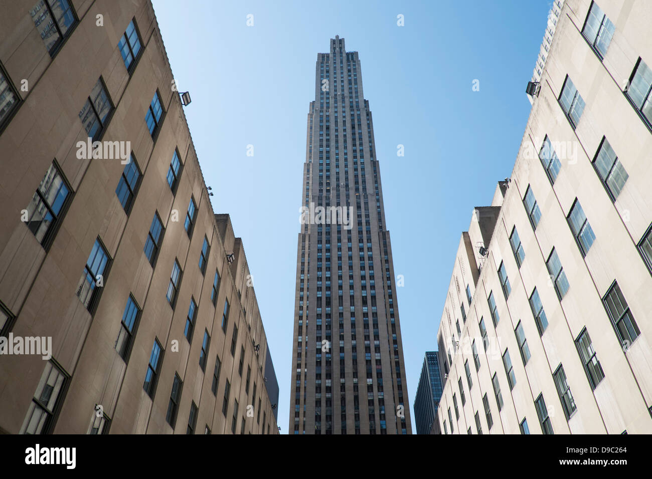 The Rockefeller building, Midtown, New York. Stock Photo