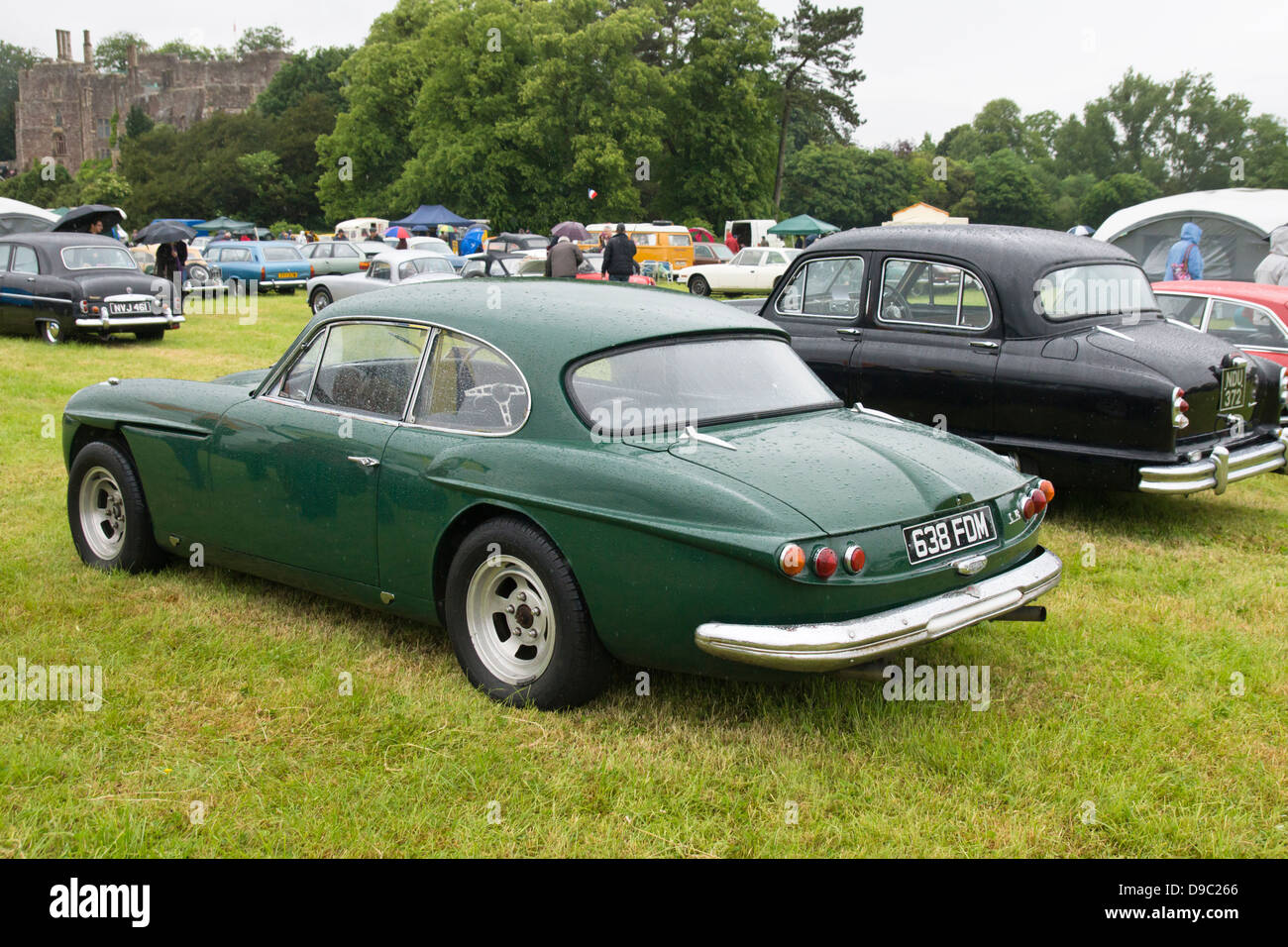 The 2013 Classic Car and Motorbike show Berkeley Castle Gloucestershire