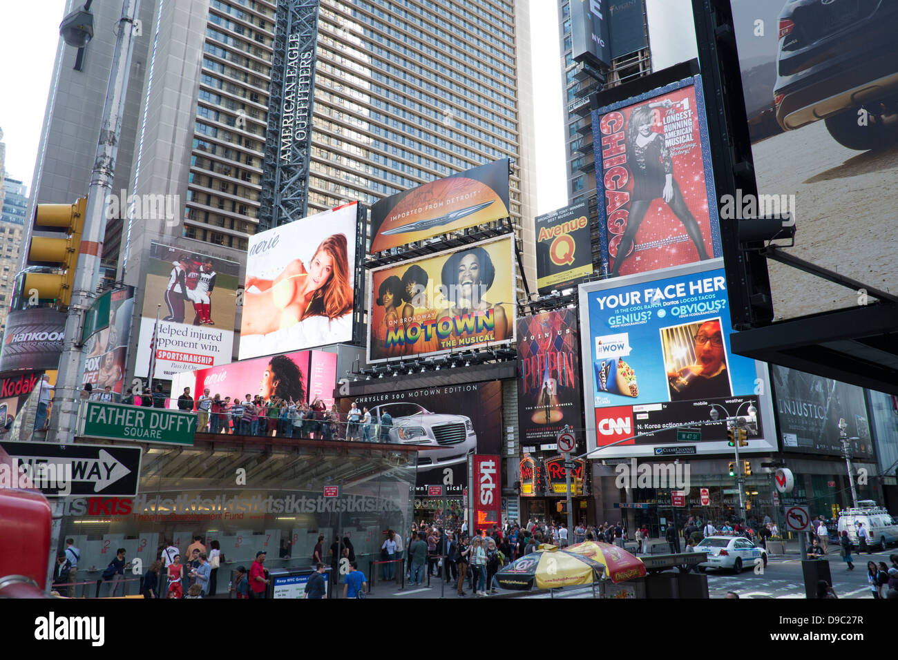 Times Square, Midtown, New York, USA Stock Photo