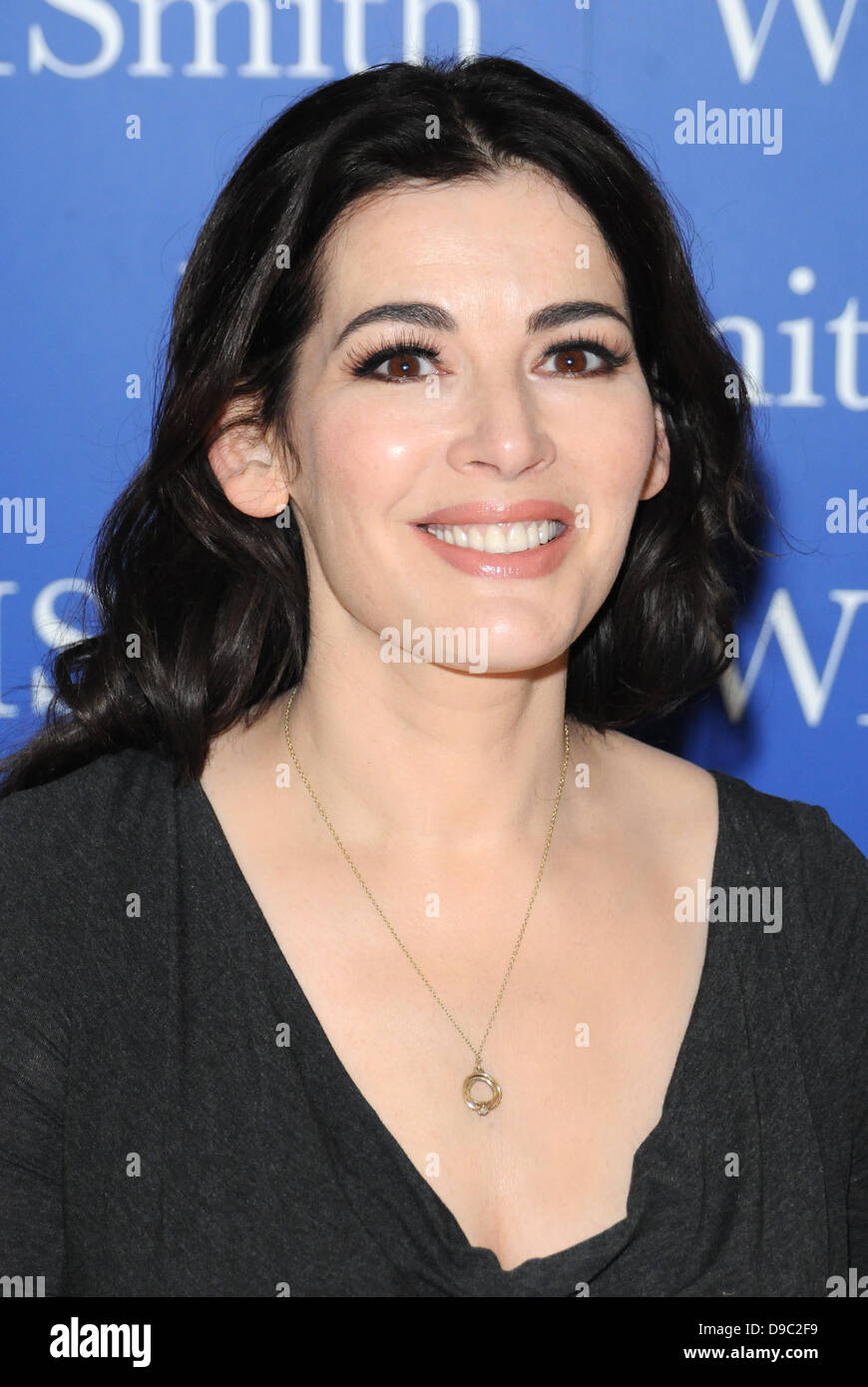 (File Pics) Nigella Lawson Photographed At A Book Signing In October 2012 Where She Signed Copies Of Her Book 'Nigellissima' At WH Smith, Lakeside Shopping Centre, Thurrock, Essex, UK, 25th October 2012  Credit: Ben Rector/Alamy Stock Photo