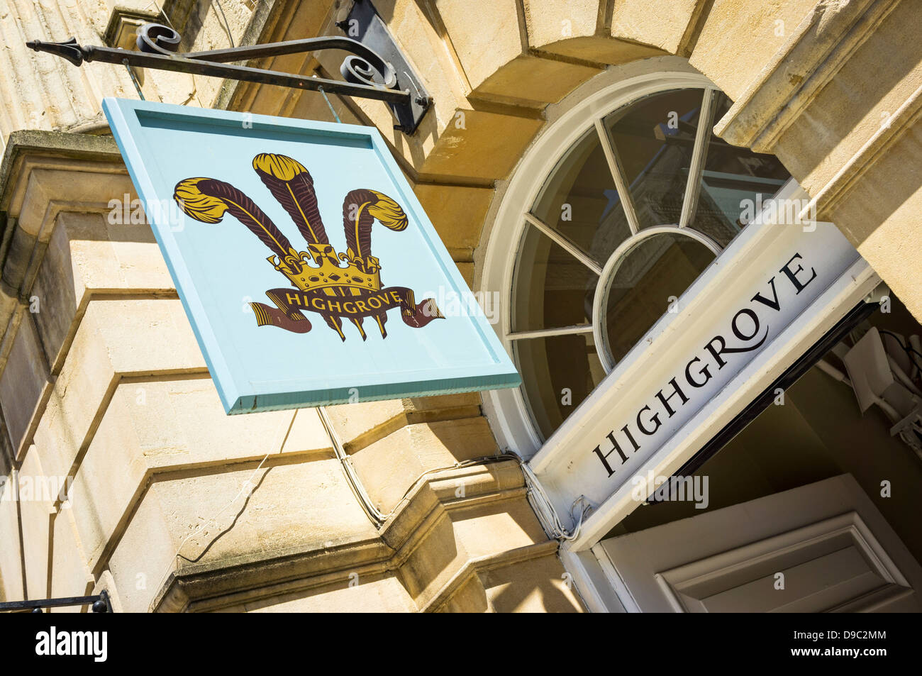 The Highgrove Shop in Milsom Street, Bath, Somerset, England, UK Stock Photo