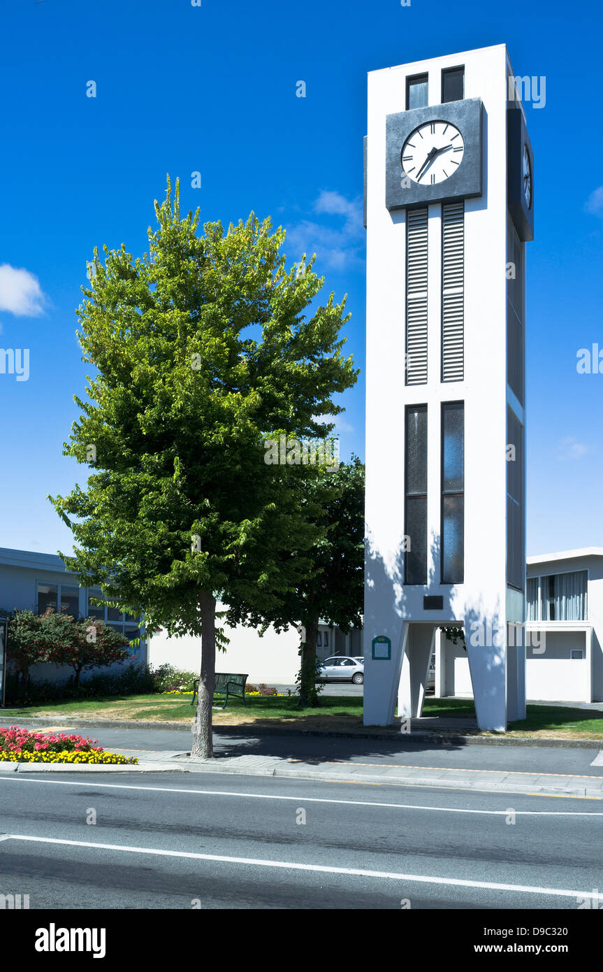 dh CARTERTON NEW ZEALAND Town Clock tower Stock Photo Alamy