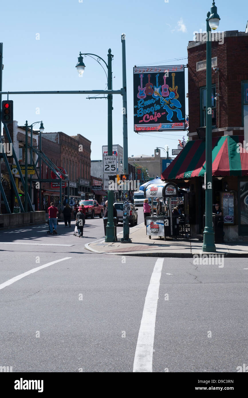 Beale Street, Memphis, Tennessee Stock Photo Alamy