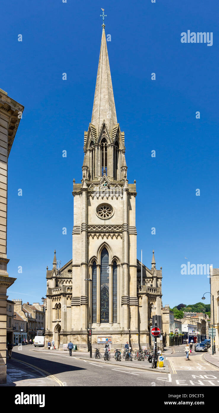 St Michaels Without church in Bath, Somerset, England, UK Stock Photo