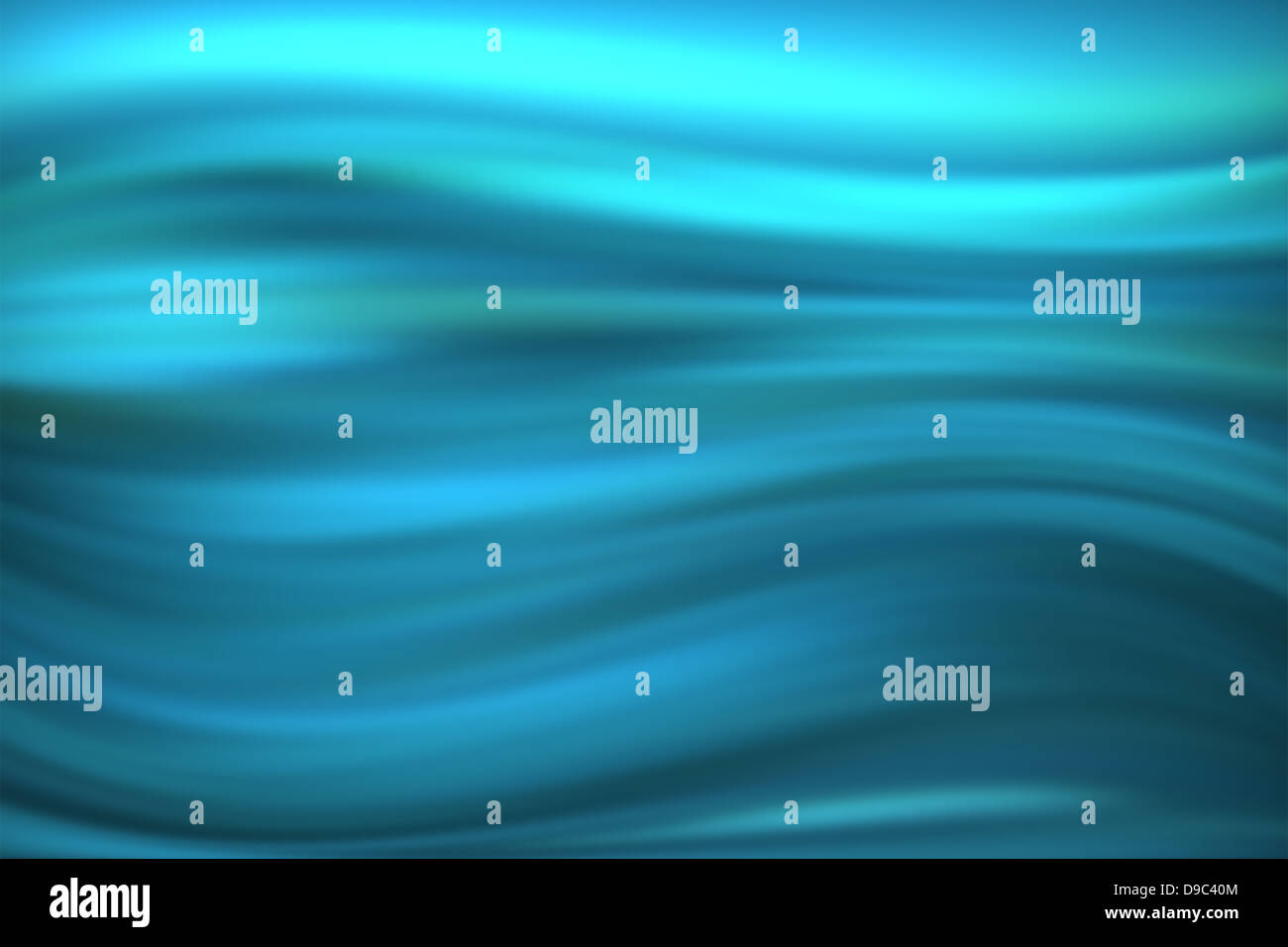 Abstract blue and green wave background Stock Photo - Alamy