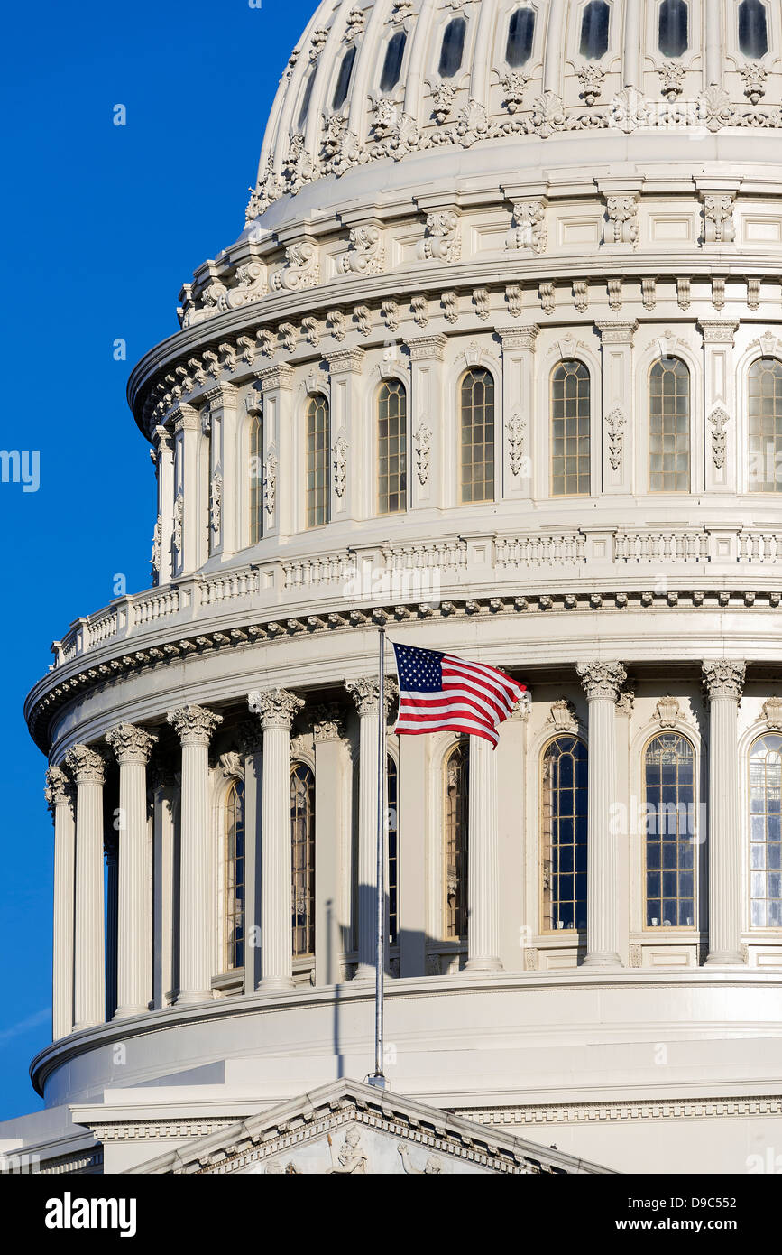 The United States Capitol Building, Washington D.C., USA Stock Photo