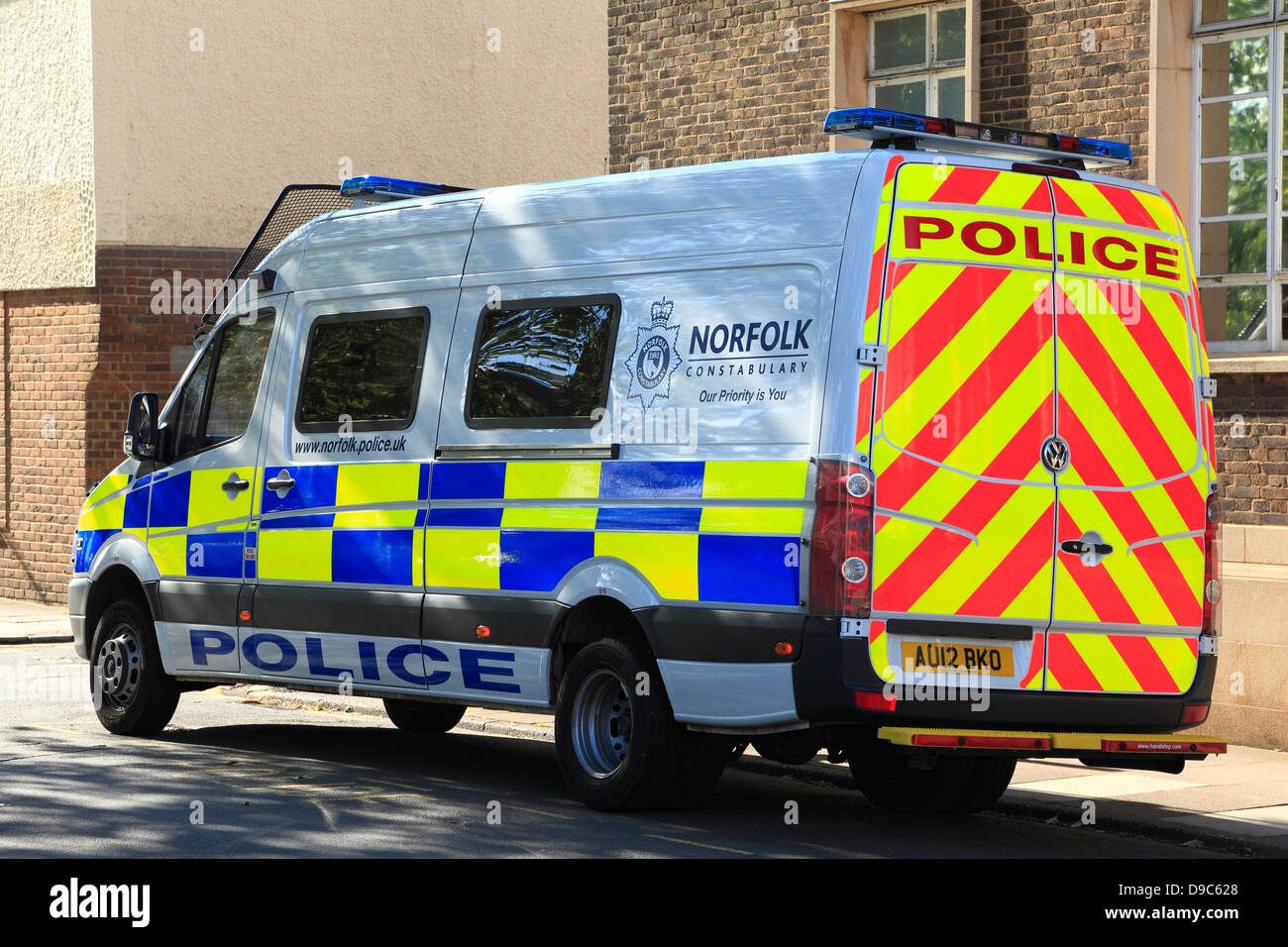 blue police vans uk