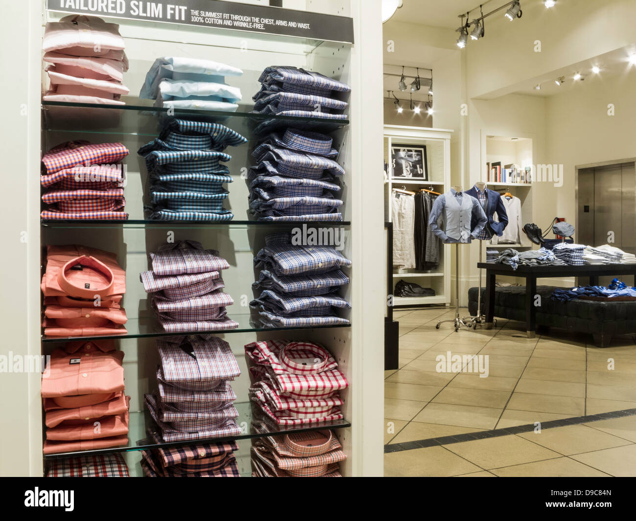 Banana Republic Store Interior, NYC Stock Photo Alamy