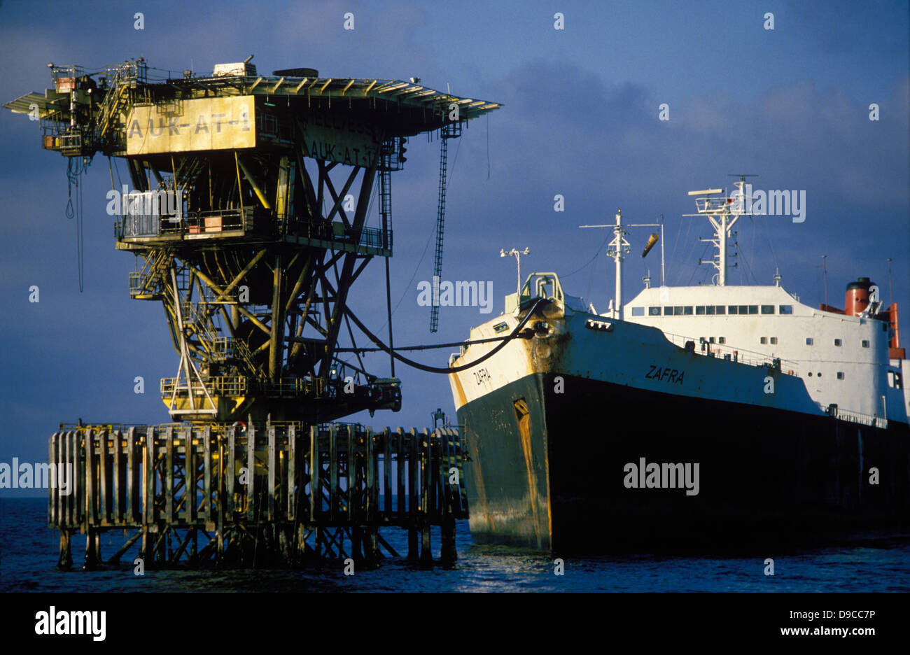 Auk SBM & Tanker Stock Photo