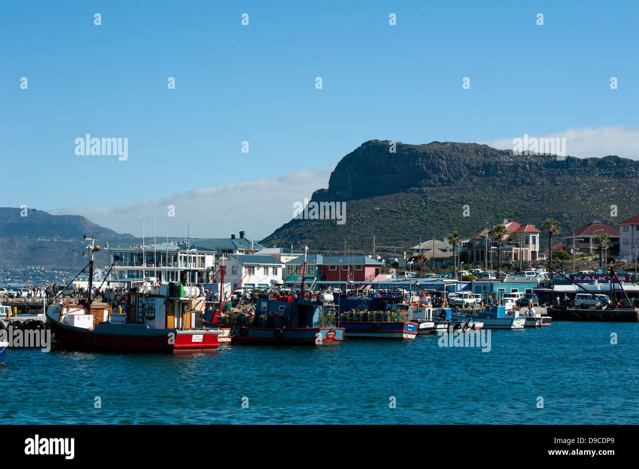 Fishing harbour, Kalk Bay, False Bay, South Africa Stock Photo