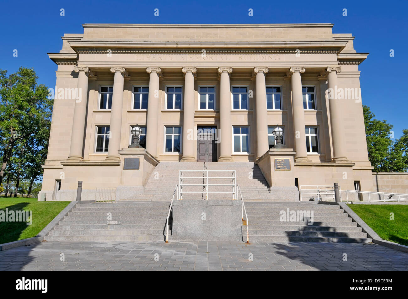 North Dakota State Library Bismarck ND Stock Photo Alamy