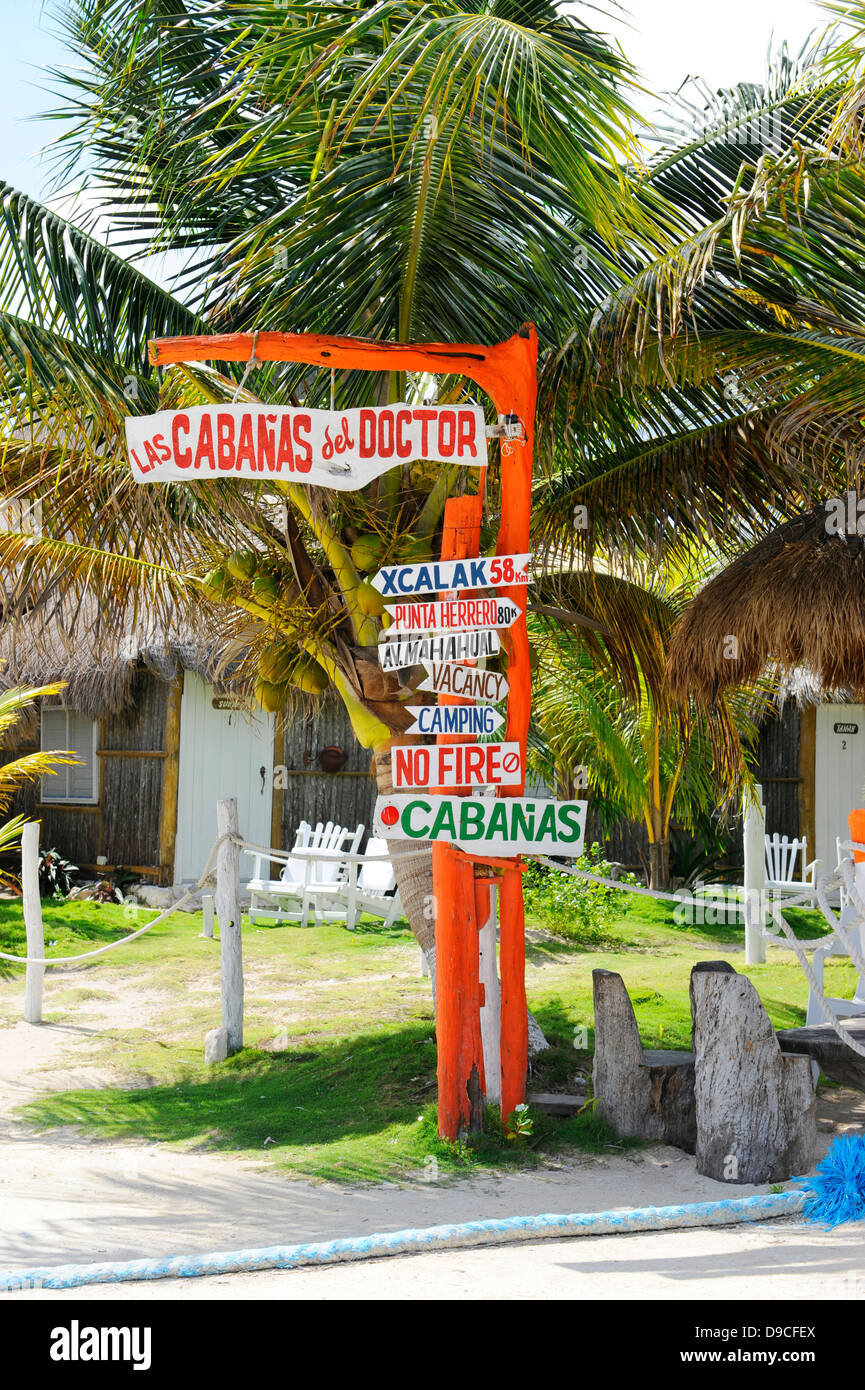 Bar and Restaurant Costa Maya Mexico Beach Caribbean Cruise Ship Port