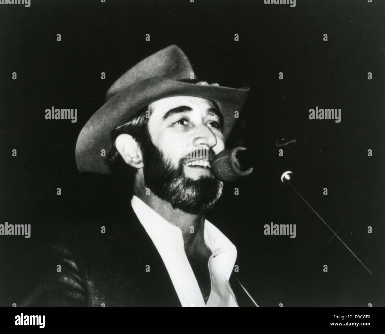 DON WILLIAMS Promotional photo of US Country musician about 1980 Stock