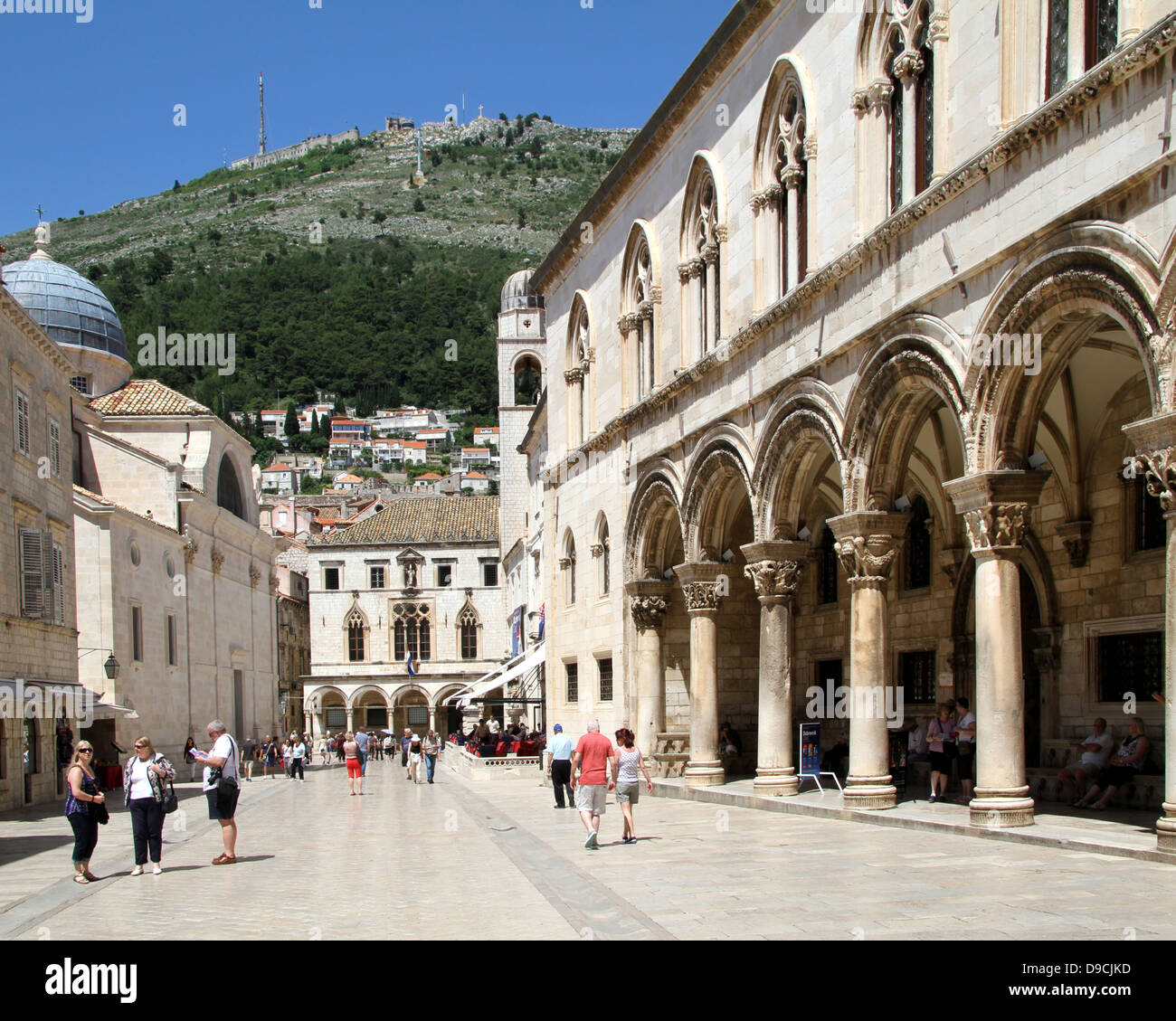 Rectors palace columns hi-res stock photography and images - Alamy