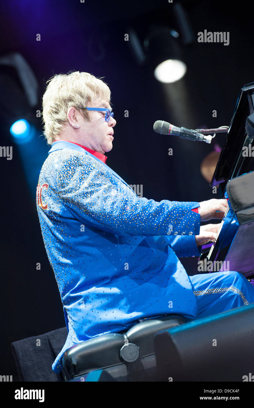 Elton John Stock Photo