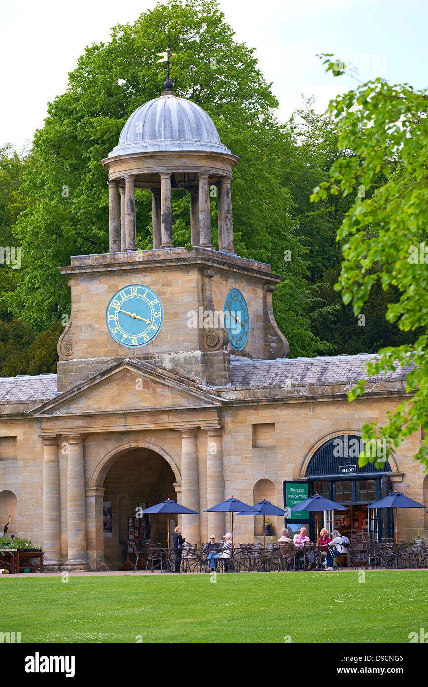 Clock Tower at Wallington Hall in Northumberland. National Trust