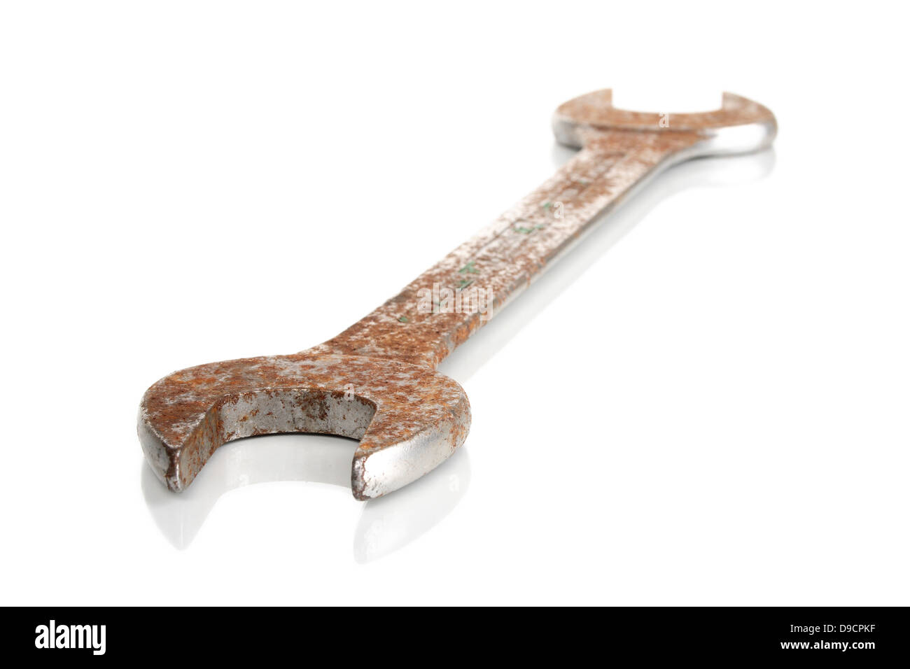 Old spanner, Old Wrench, Stock Photo