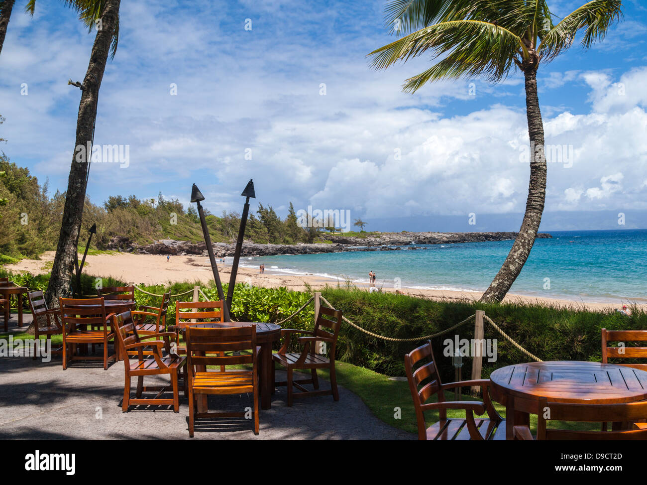 The Beach House Restaurant Has Views Of Dt Fleming Beach In Kapalua