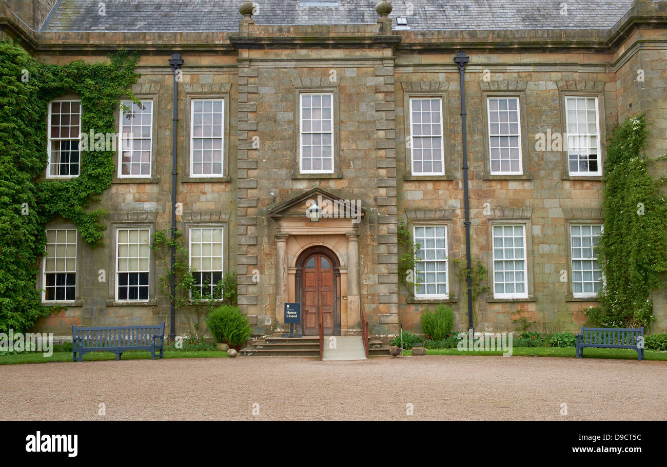 Wallington Hall gardens in Northumberland Stock Photo Alamy