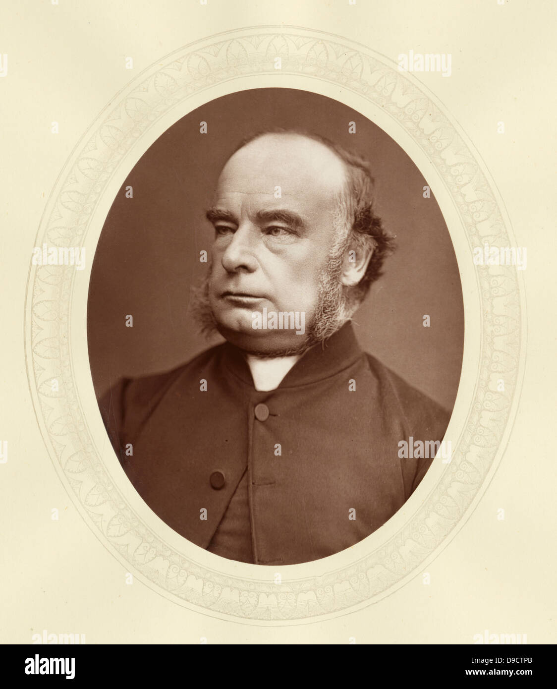 William Connor magee (1821-1891) c1877, Irish-born Anglican churchman, Bishop of Peterborough 1868-1891, Archbishop of York for about four months in 1891. Stock Photo