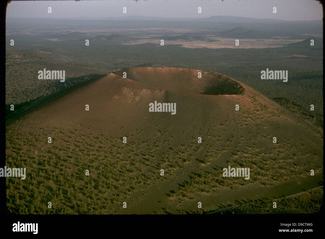 Sunset Crater National Monument in Arizona preserves a volcanic ...