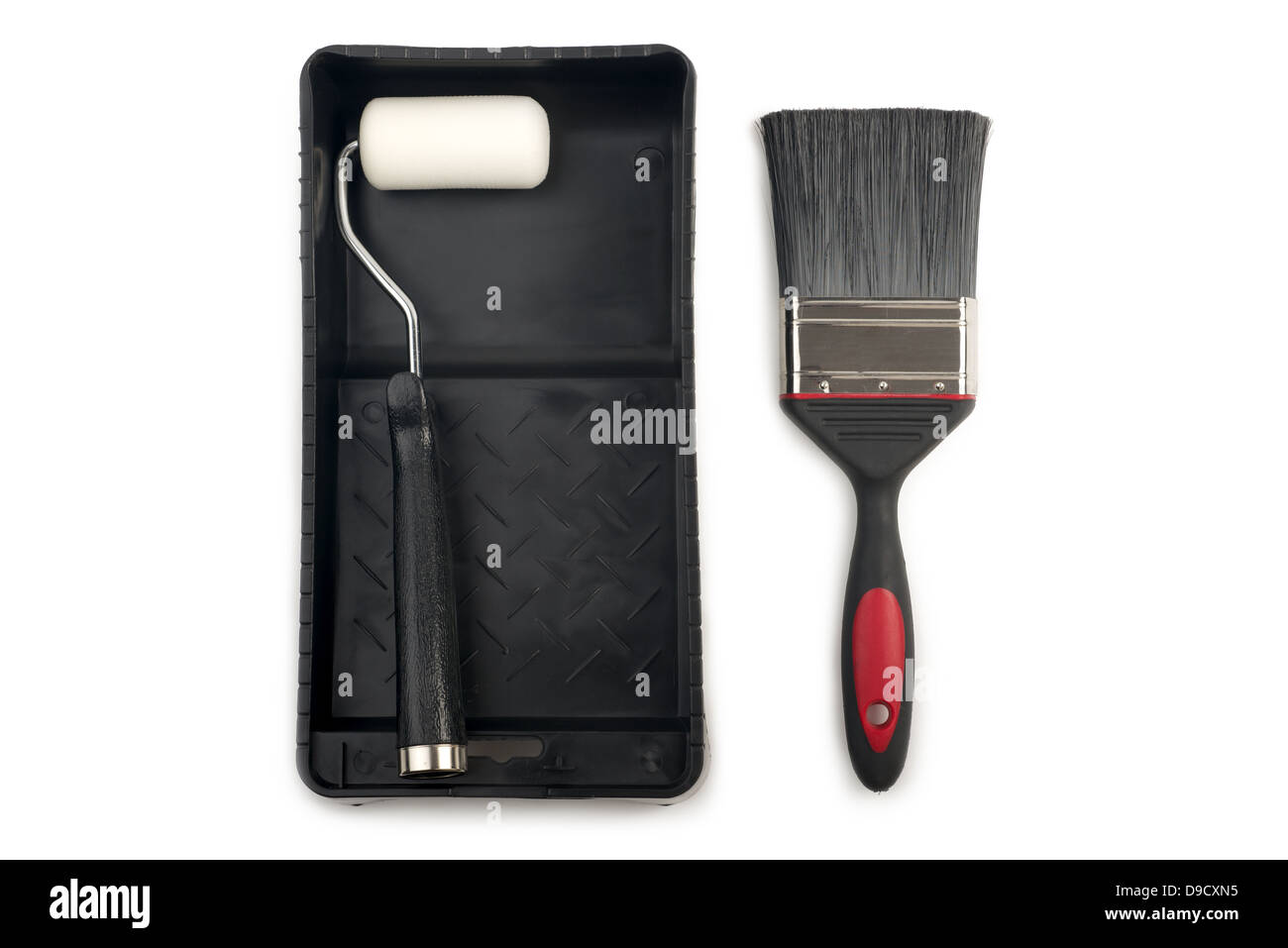 Paint tool kit on white background Stock Photo Alamy