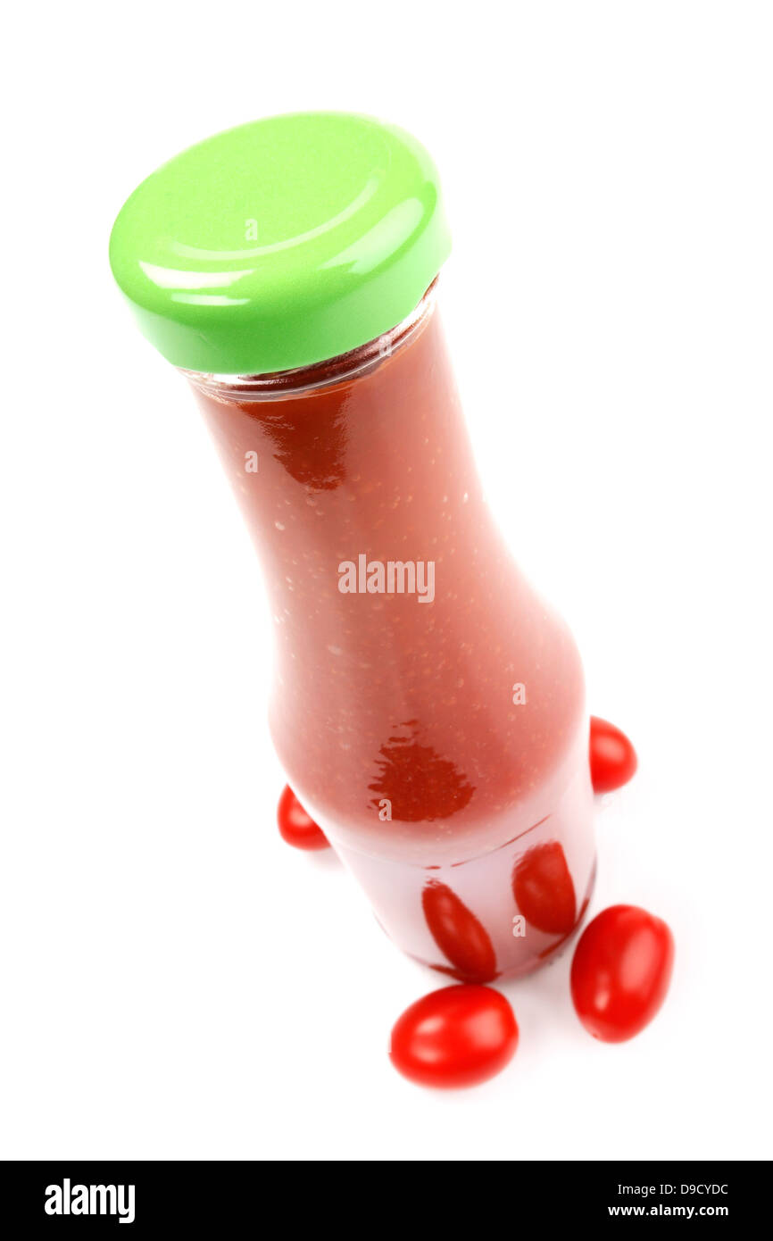 Tomato ketchup Stock Photo