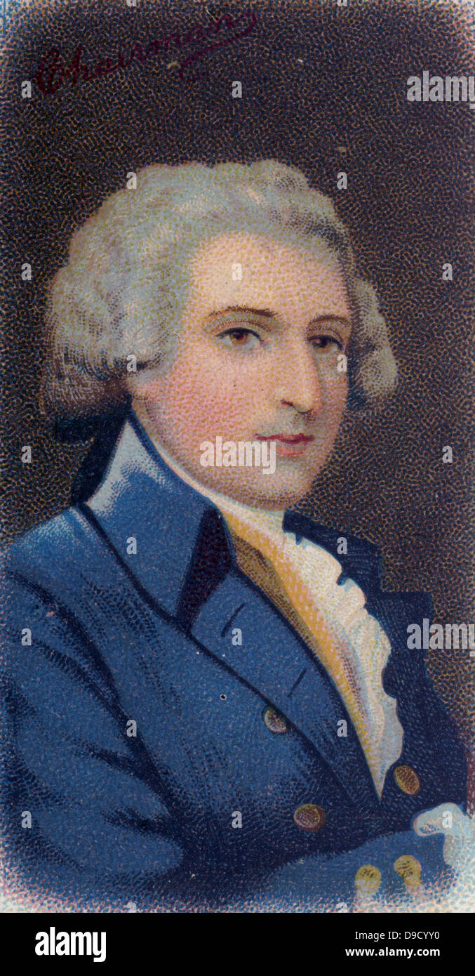 John Philip Kemble (1757-1823) English tragic actor, member of a famous theatrical family. Son of Roger Kemble and brother of Mrs Sarah Siddons. Made his London debut in 1783 as Hamlet. Chromolithograph. Stock Photo