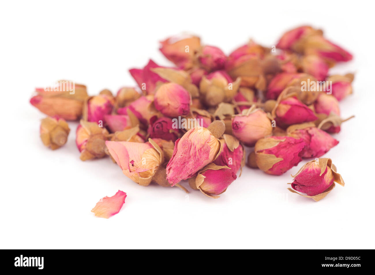 Dried Rose Buds Stock Photo Alamy
