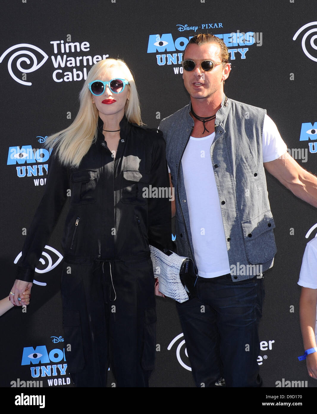 Hollywood, USA. 17th June, 2013. Gwen Stefani, Gavin Rossdale, Kingston and Zuma arrives for the premiere of the film 'Monsters University' at the El Capitan theater. Credit:  ZUMA Press, Inc./Alamy Live News Stock Photo