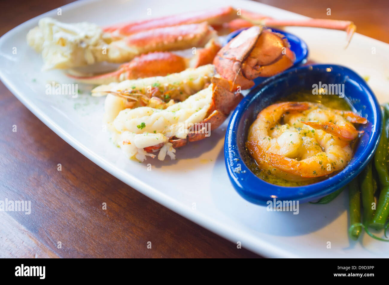 Seafood lobster crab hires stock photography and images Alamy