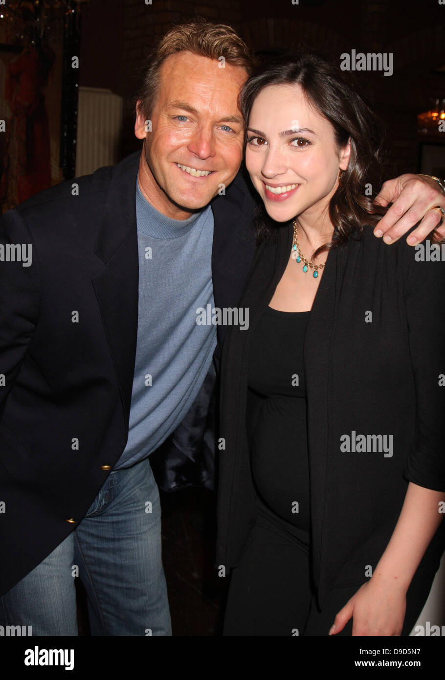 Doug Riegels Doug Davidson and Eden Riegel The Young & Restless 38th anniversary on ...