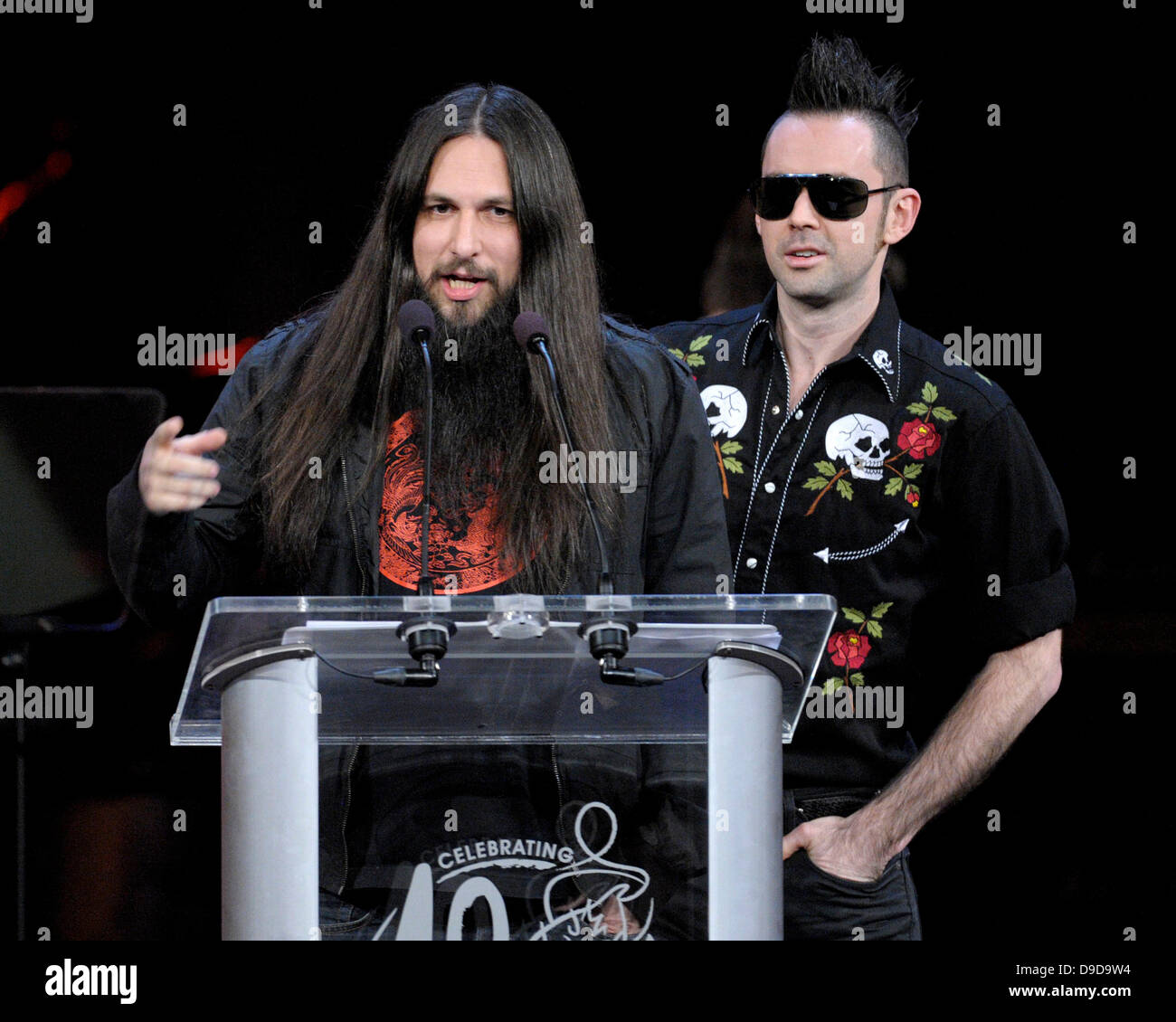 Rick Jackett and James Black JUNO Gala Dinner and Awards Show Toronto, Canada - 26.03.11 Stock Photo