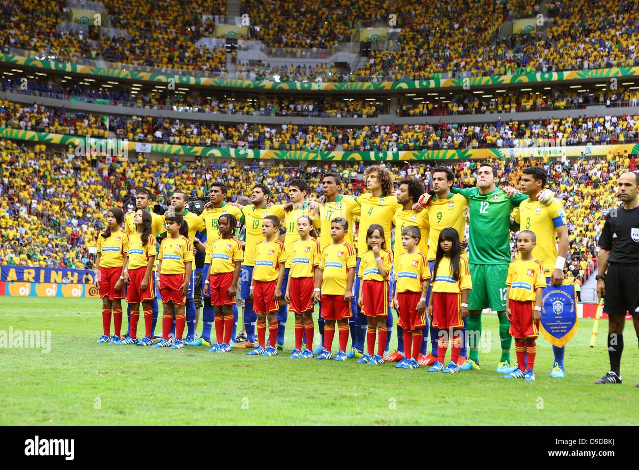 Brazil team group hi-res stock photography and images - Alamy