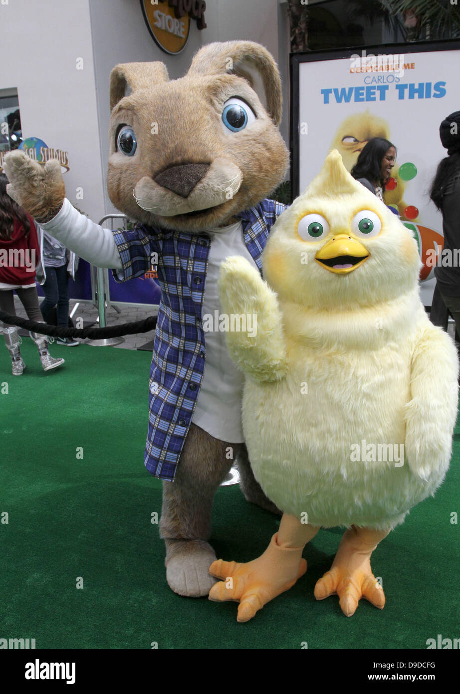 Atmosphere Los Angeles premiere of 'Hop' at Universal Studios Hollywood ...
