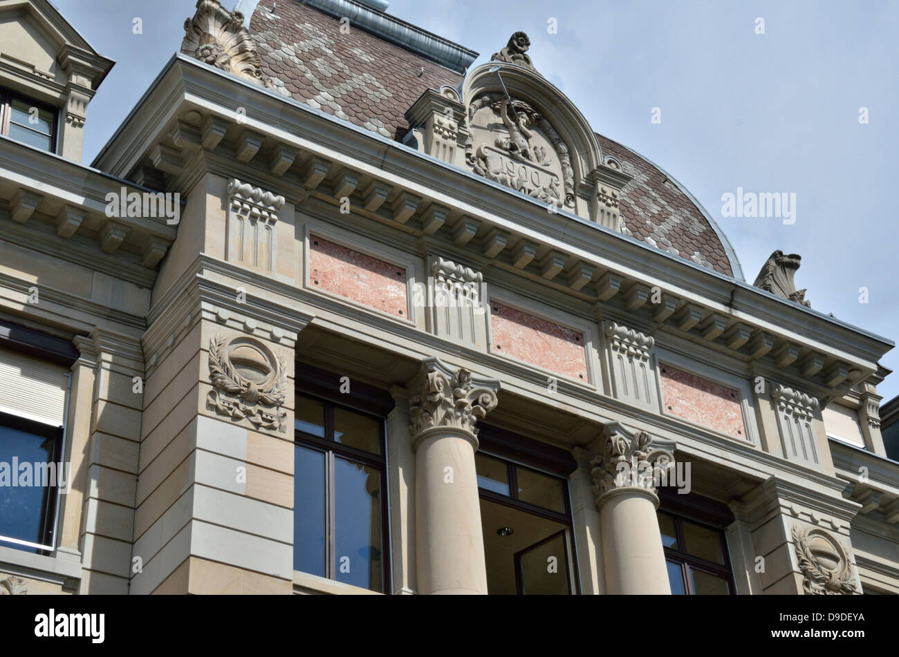 Music department, Hochschule der Künste, Florhofgasse, Zurich, Switzerland. Stock Photo
