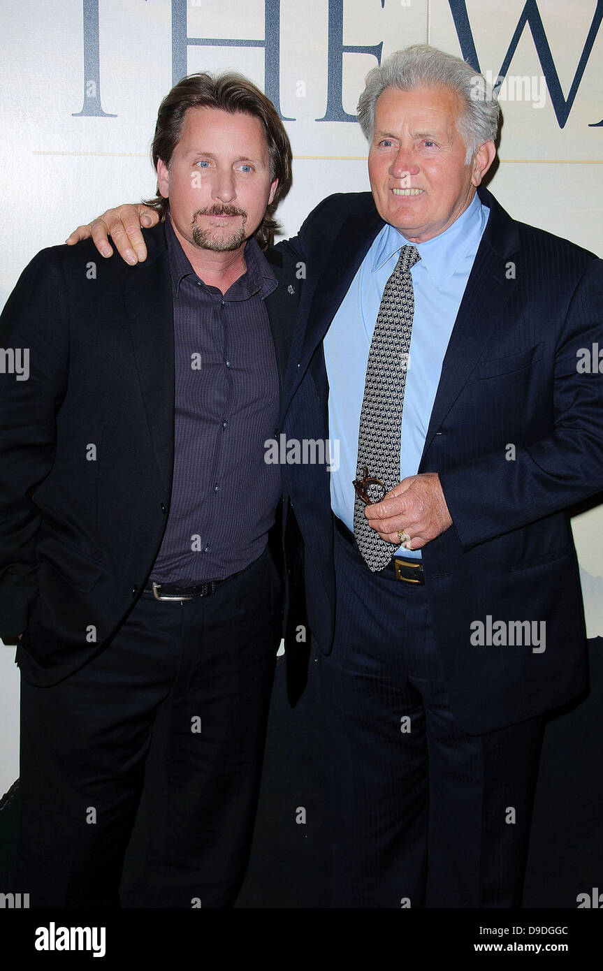 Emilio Estevez and Martin Sheen 'The Way' UK film premiere held at the ...