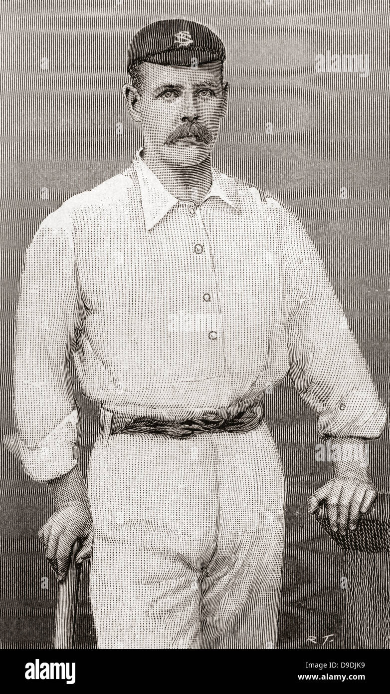 Thomas Walter Hayward, 1871 – 1939. English cricketer. Stock Photo